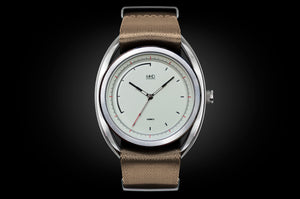 MHD SA2 HERITAGE WHITE DIAL WATCHES TIMEPIECES - MOTORING WATCHES