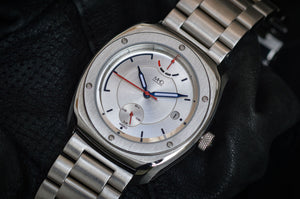 MHD watches streamliner all steel, steel dial  watch with metal bracelet