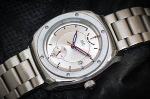 MHD watches streamliner all steel with metal bracelet